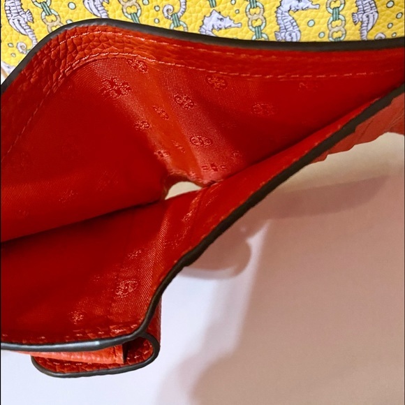 🌸NEW🟡Tory Burch Blake Printed Multi Essentials Wristlet pouch bag & wallet - Picture 14 of 15